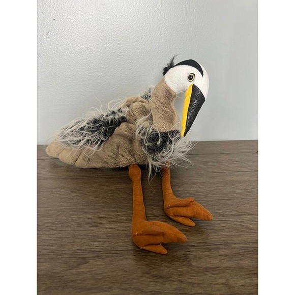 Folkmanis Toys Folkmanis Great Blue Heron Bird Hand Puppet 26